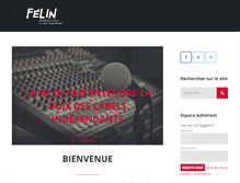 Tablet Screenshot of fede-felin.org